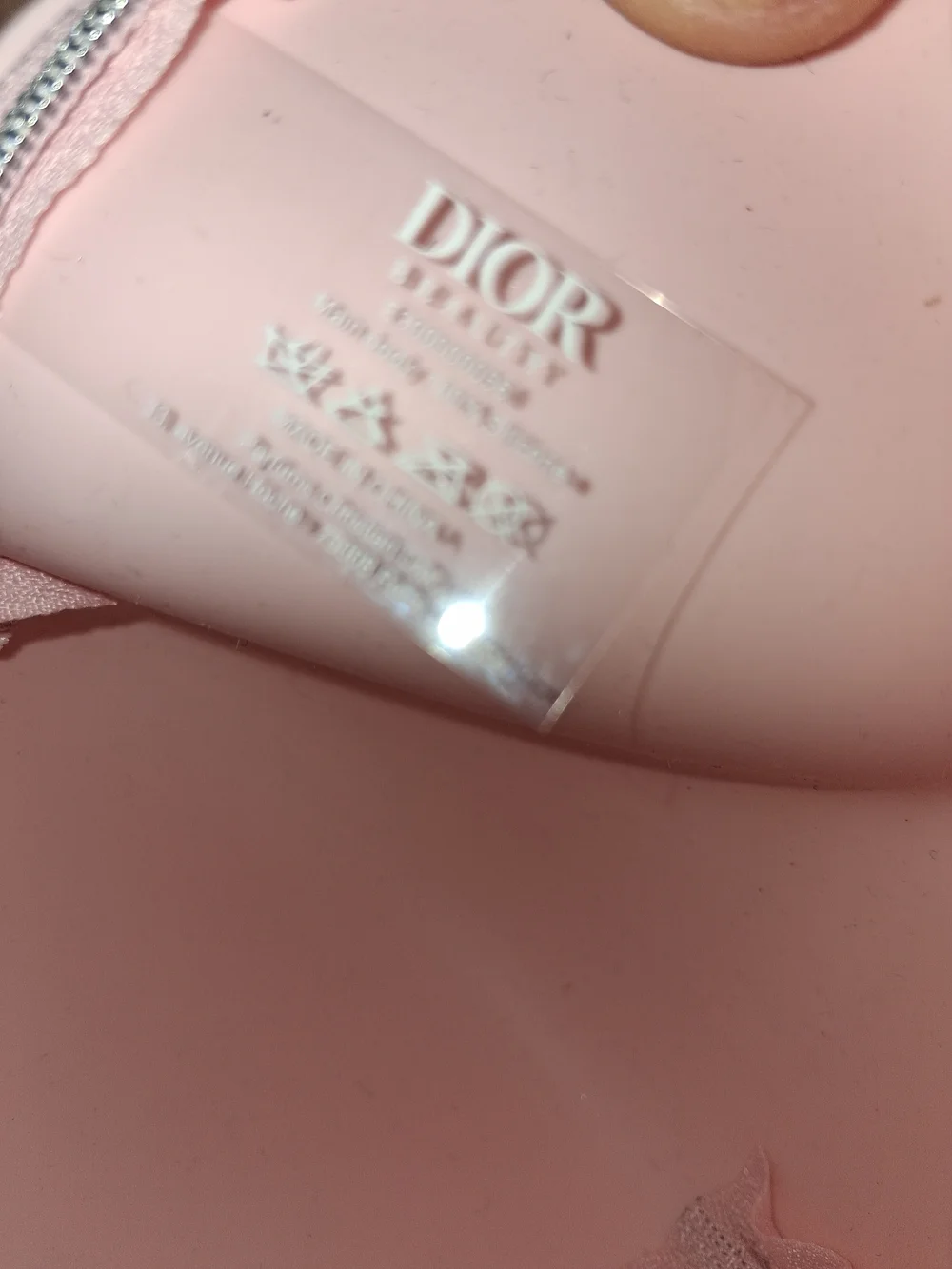 Dior Pink Cosmetic Case